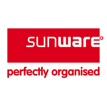 SUNWARE Q-LINE ASS.DOOS 8-VAKS TRANSPARANT