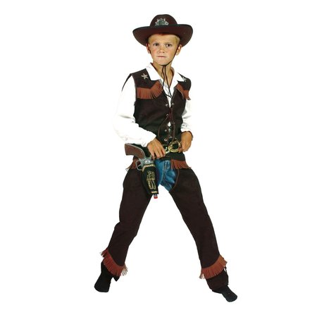 FUNNY FASHION KOSTUUM COWBOY 116/128/140/152/164