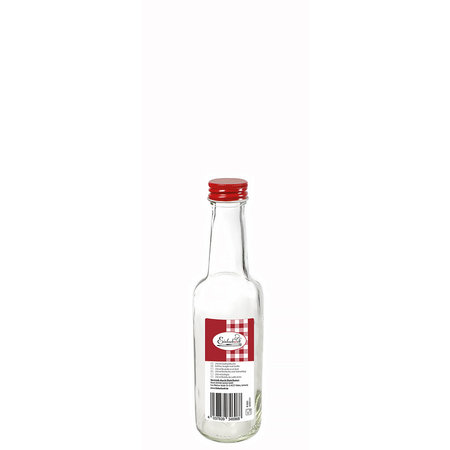 WECK FLES M/SCHROEFDOP GLAS 250ML