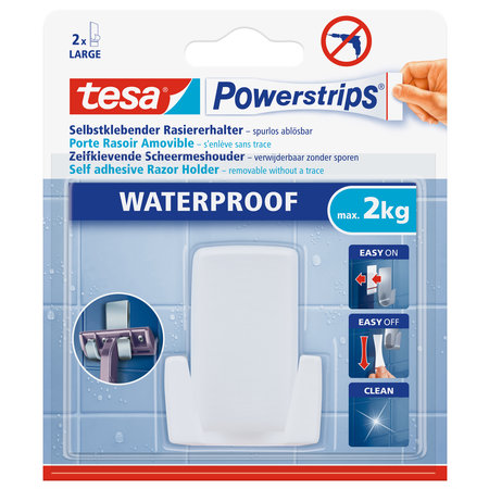 POWERSTRIPS WATERPROOF SCHEERMES WIT TESA