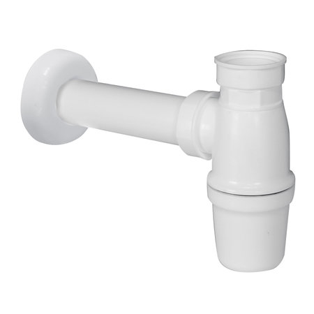 FLESHEVEL VR. LAVABO + AFVOERBUIS 5/4 32MM WIT