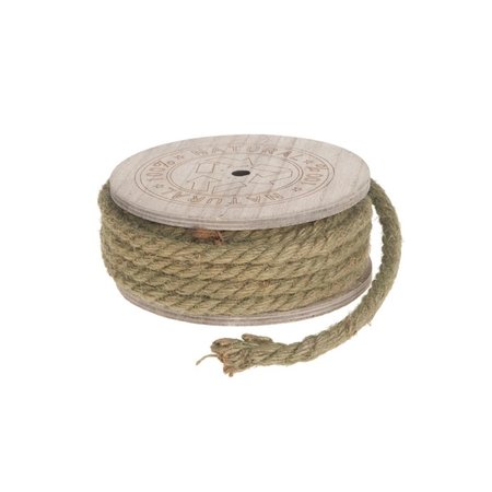 TOUW JUTE 0.8CMX7M O/SPOEL LENTE GROEN