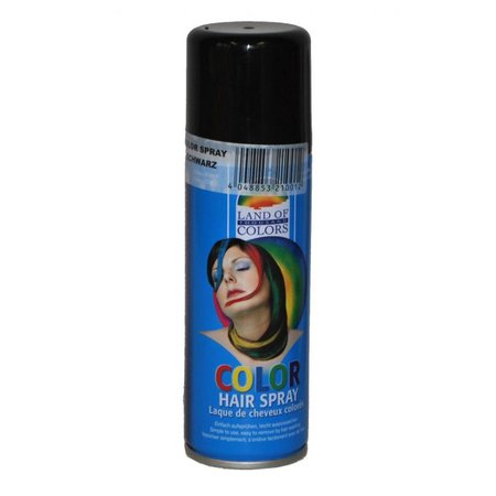 FUNNY FASHION HAARSPRAY 111ML ZWART