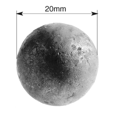 RONDE MASSIEVE BOL 20MM