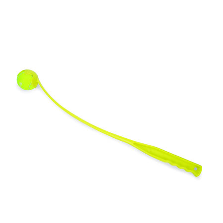 FETCH SHOOTER WERPARM + TENNISBAL 62CM GEEL