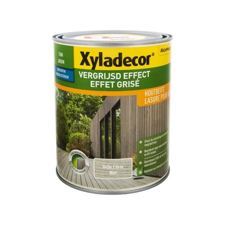 XYLADECOR VERGRIJSD EFFECT GRIJS 1L