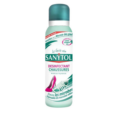 Sanytol Déodorant chaussures désinfectant Spray 150 ml 