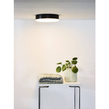 CERES-LED PLAFONNIER 30W LED ROND ZWART 21.5CM