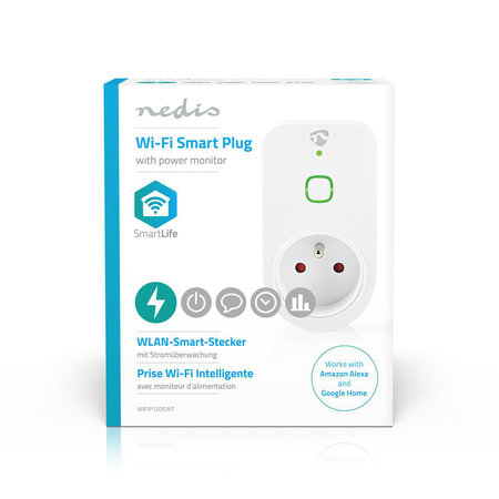 WIFI SMARTPLUG POWER MONITOR NEDIS