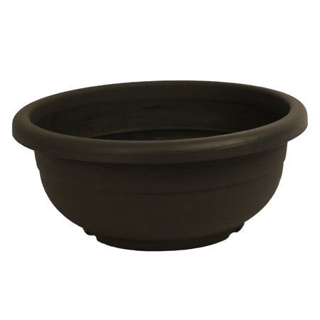 BLOEMPOT CUP TERAMO D.30CM H.13CM BLACK ANTHRACITE