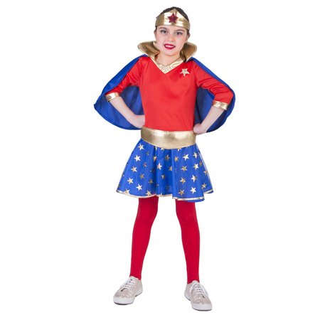 FUNNY FASHION KOSTUUM SUPER GIRL M:116