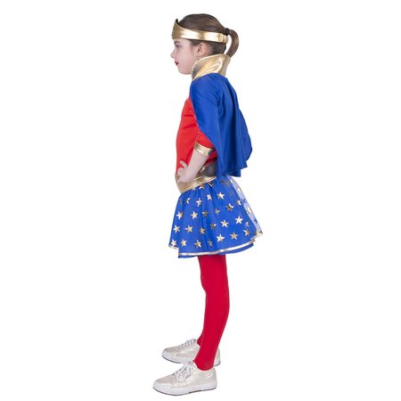 FUNNY FASHION KOSTUUM SUPER GIRL M:116