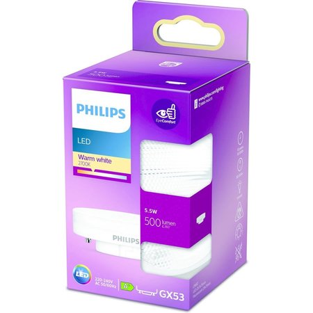 LED PHILIPS MAT GX53 40W WARMWIT