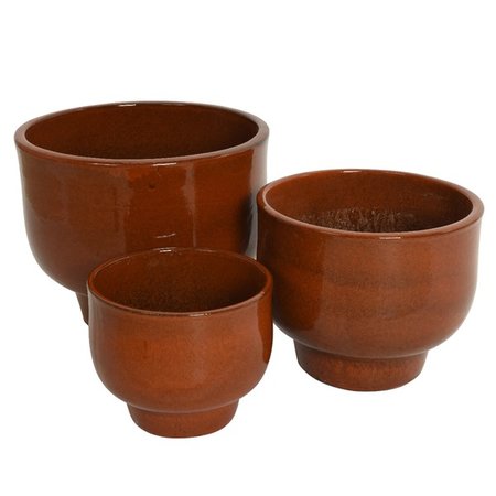 BLOEMPOT TERRACOTTA D49XH39CM TERRA