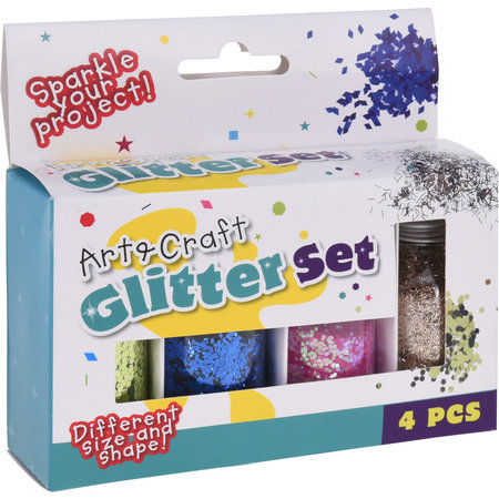 GLITTERS I/FLESJE S/4