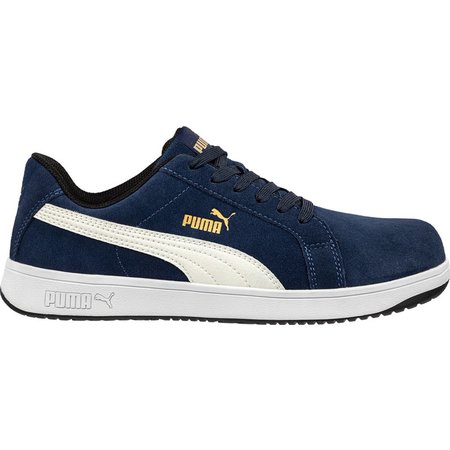 VEILIGHEIDSSCHOEN PUMA ICONIC SUEDE LOW S1P NAVY