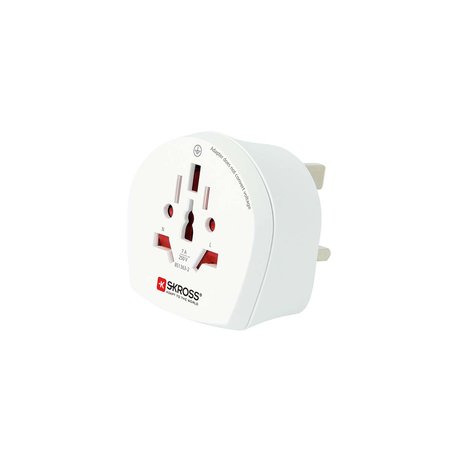 SKROSS TRAVEL ADAPTER WORLD-TO-UK REISSTEKKER