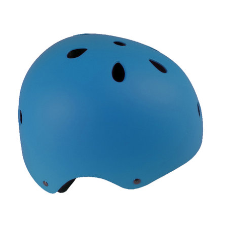 KINDERHELM AX BLAUW 54-58CM + LED VERLICHTING