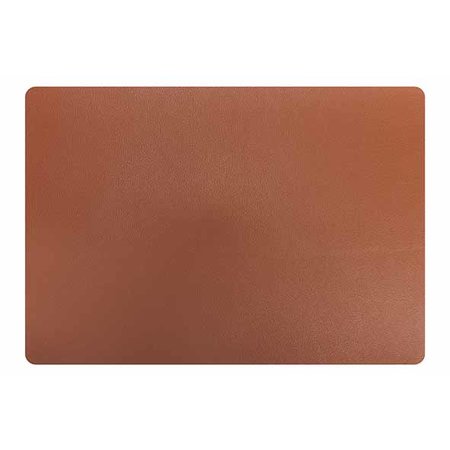 CO&TR PLACEMAT LEDER 43X30CM BRUIN