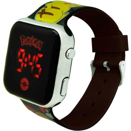 POKEMON LED HORLOGE  (IN.1CR2032)