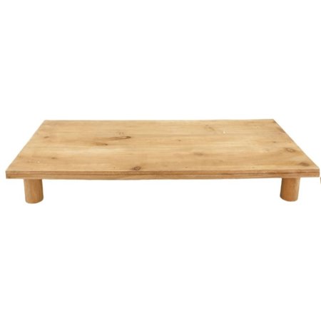 TRAY HOUT O/V 28X58XH8.5CM NATUREL