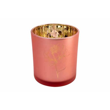 TL-HOUDER GLAS ROZEN D7XH8CM ROZE