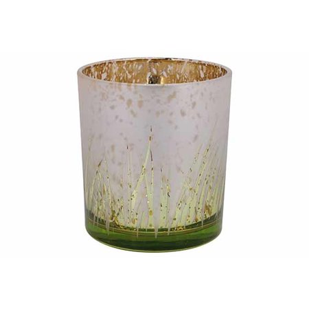 TL-HOUDER GLAS GRAS D7XH8CM WIT-GROEN