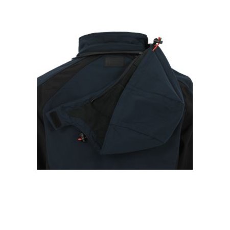 TRYSTAN SOFTSHELL JAS HEROCK MARINE/ZWART