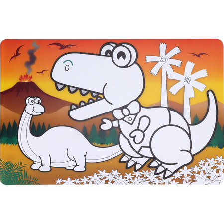 PLACEMAT PP KIDS 43X28MM DIEREN ASS4