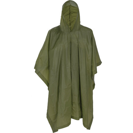 PONCHO VOLWASSENEN I/KOKER KLEUR ASS4