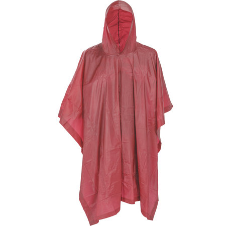 PONCHO VOLWASSENEN I/KOKER KLEUR ASS4