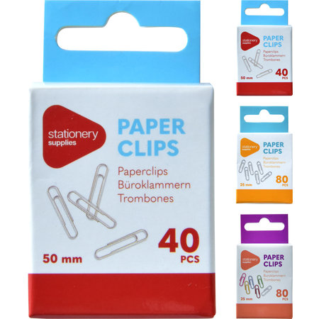 PAPERCLIPS SETS MATEN ASS3