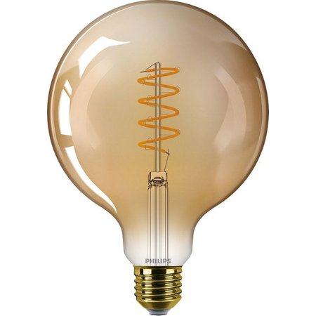 LED PHILIPS GLOBE G125 GOLD E27 50W FILAMENT DIM.