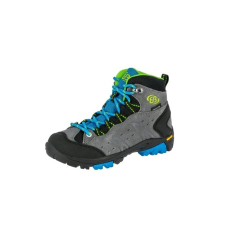 SCHOEN MOUNT BONA KIDS HIGH GRIJS/BLAUW/LEMON