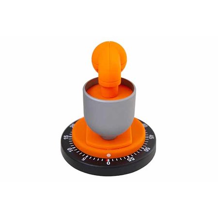 KOOKWEKKER KEUKENROBOT D7.6XH9.2CM ORANJE