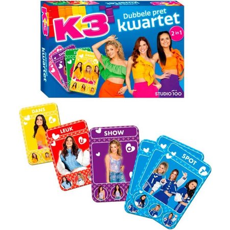 K3 SPEL KWARTET DUBBELE PRET