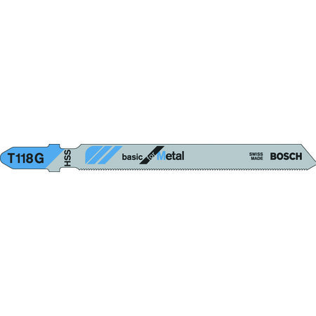 WIPZAAG T118G HSS BASIC METAL 5 STUKS BOSCH